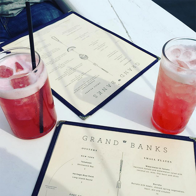 Grand Banks Drinks